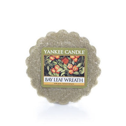 Wosk Bay Leaf Wreath Yankee Candle