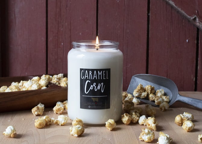 Świeca Duża Caramel Corn Milkhouse Candle 1 |candleroom.pl