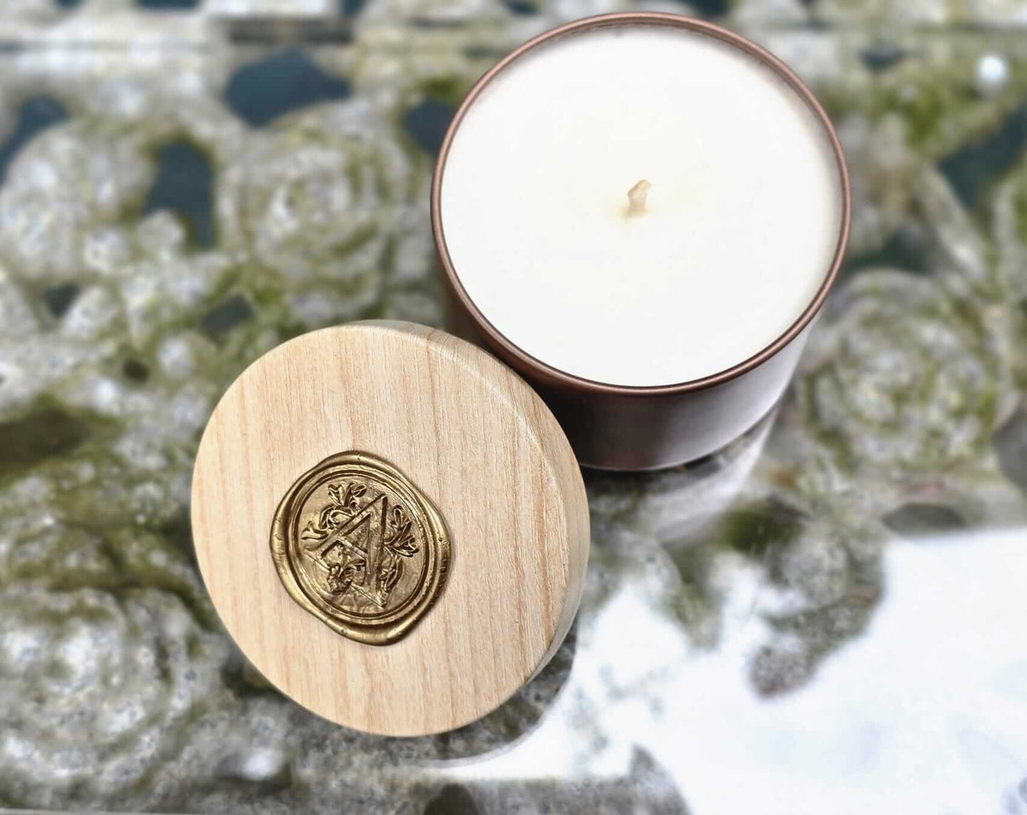 Świeca sojowa Peonies 90g|Piwonia|Candle Roo