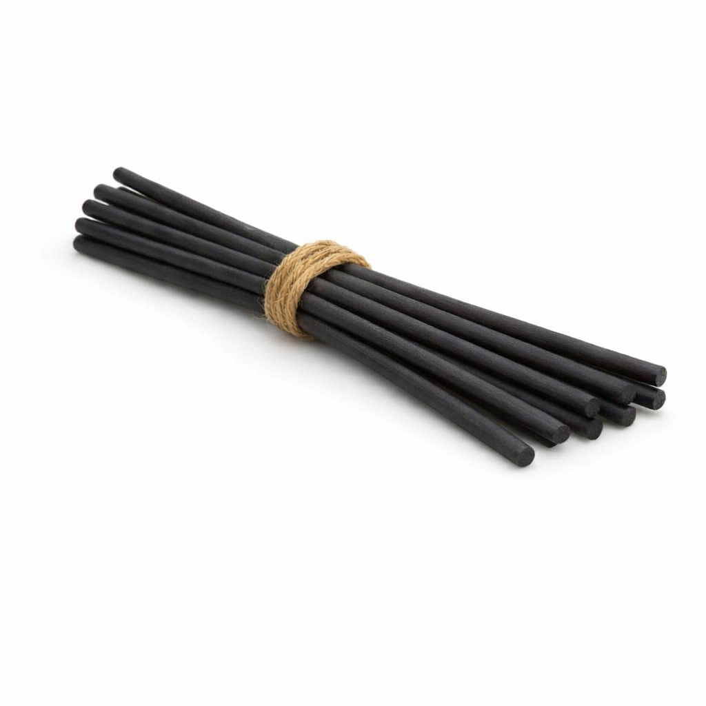 Czarne Patyczki Fiber do Dyfuzora Zapachowego