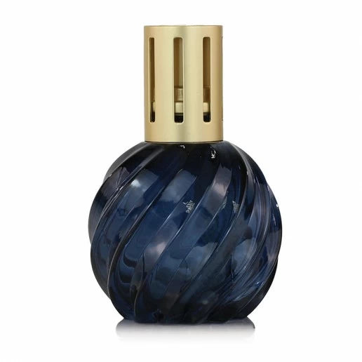 Lampa Obsidian Spiral Glass Blue Ashleigh&Burwood|candleroom.pl
