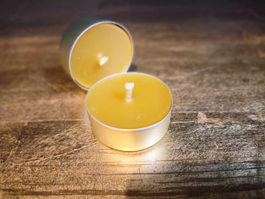 Tealight z wosku pszczelego|candleroom.pl