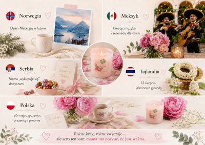 Serenady, jaśmin i cukierki czyli jak i kiedy świętuje się Dzień Matki na świecie?