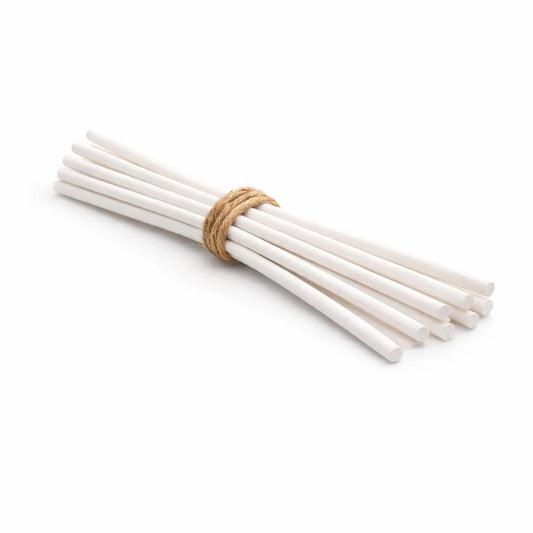 Białe Patyczki Fiber do Dyfuzora Zapachowego