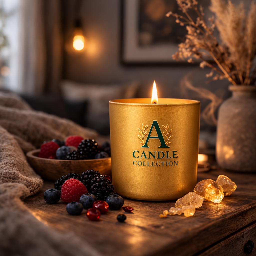 Świeca Berries & Frankincense 210g