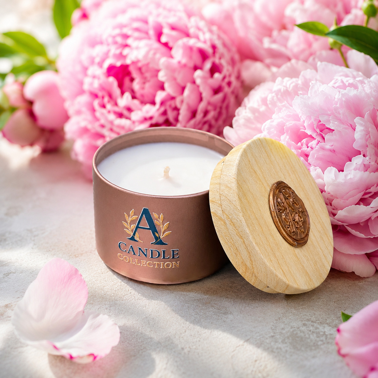 Świeca Peonies 90g