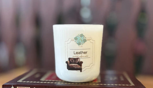 Świeca Leather 200g