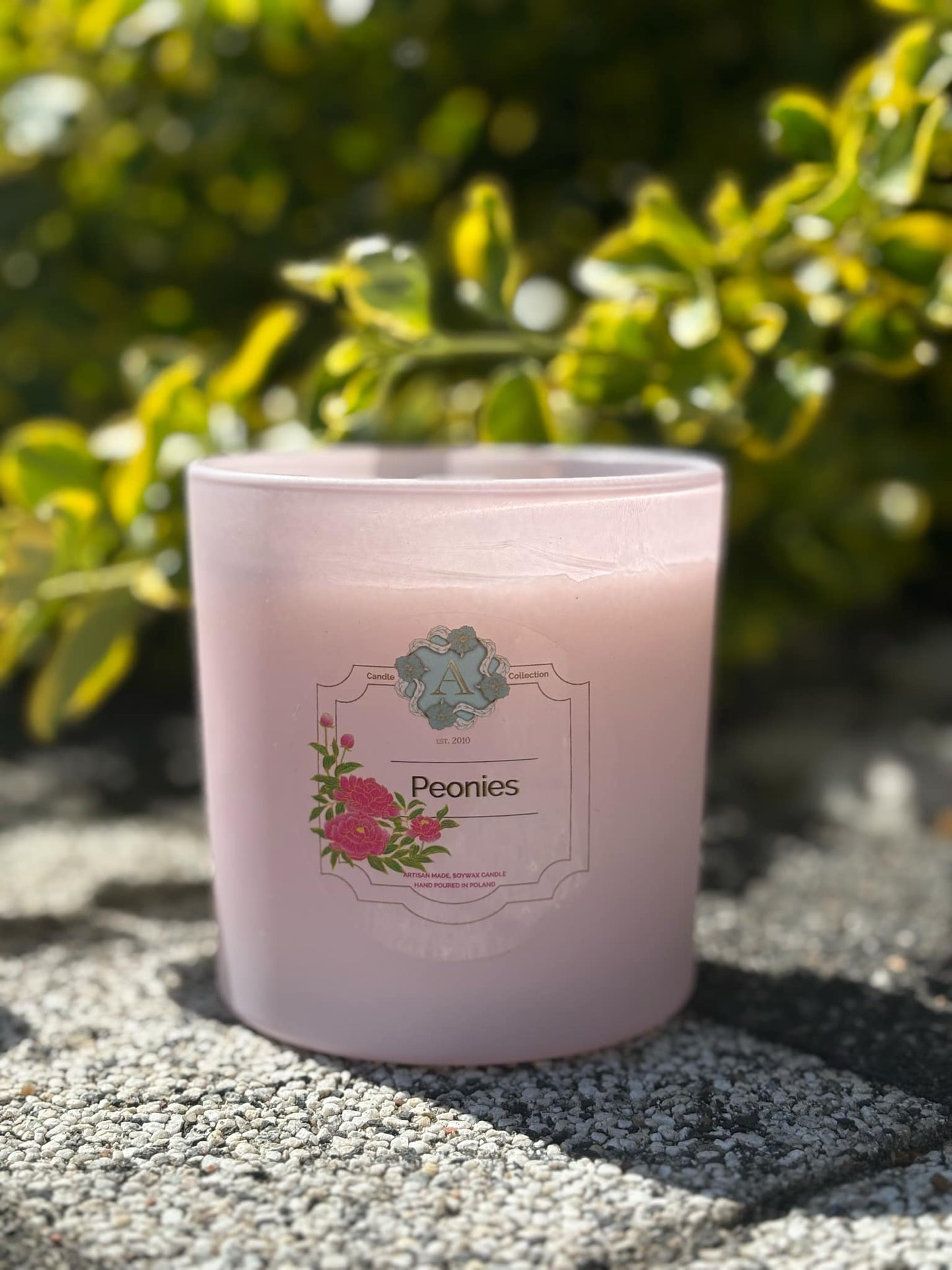 Świeca sojowa Peonies 390g|Piwonia|Candle Room